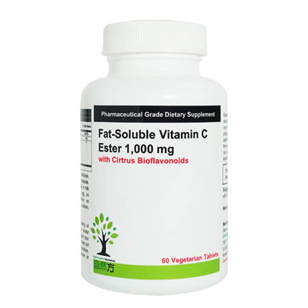 Dr. Nutraceuticals FAT - Soluble Vitamin C Ester 1000 mg 脂溶性维他命C (60 粒)