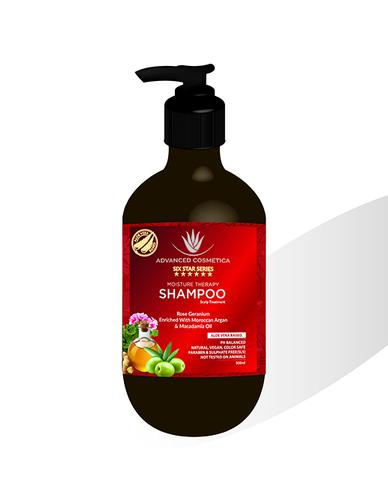 ADVANCED COSMETICA Six Star Series Natural Moisture Therapy Shampoo - Moisture Therapy 6星系列天然洗髮露 - 極潤修護 (500ml)- (預購11月份)