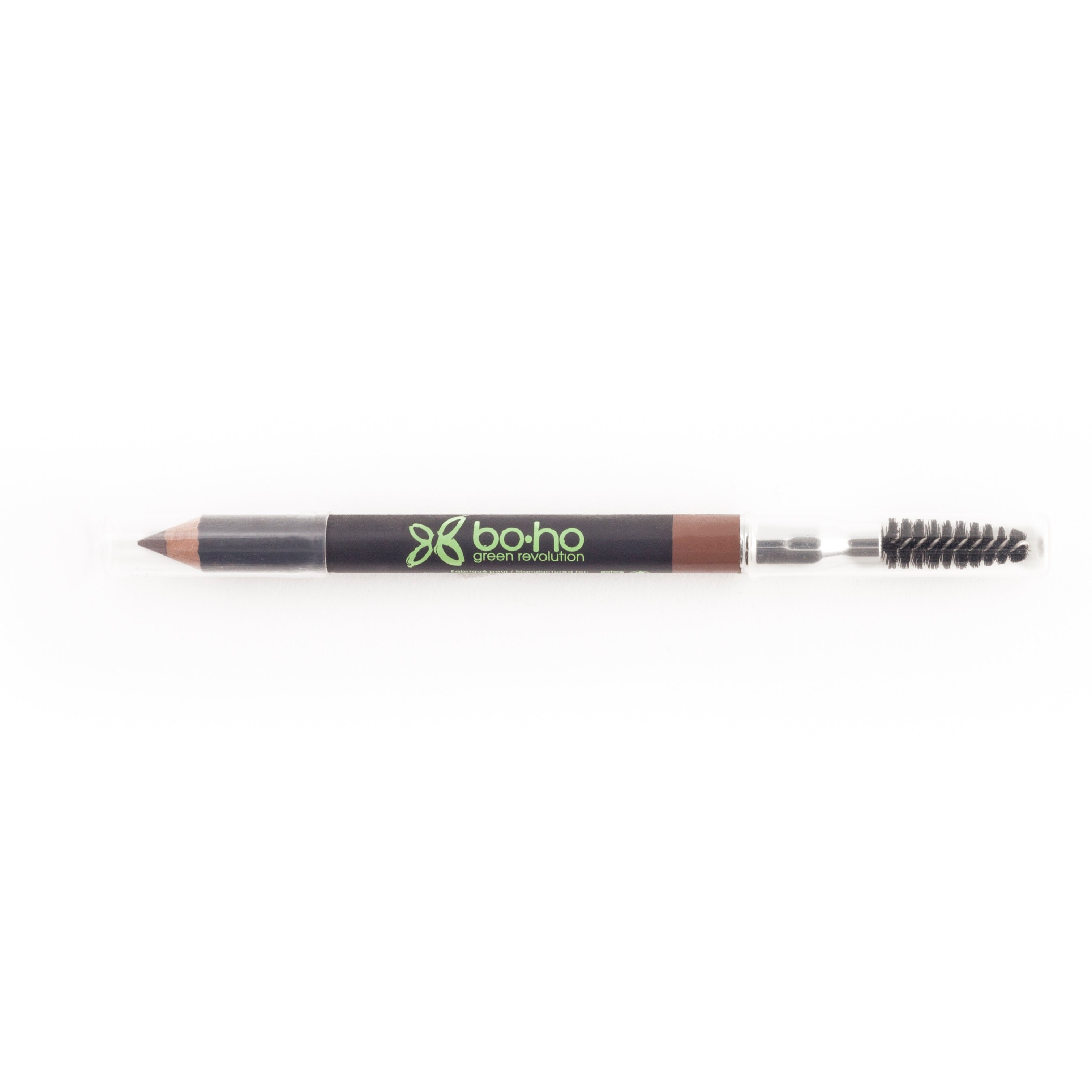 Boho Organic Eyebrow Pencil 有機自然眉筆連刷 - 02 Chatain