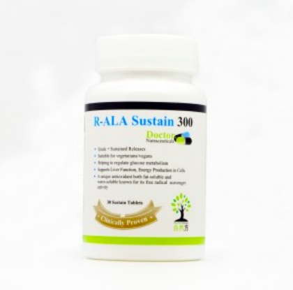 Dr. Nutraceuticals R-Alpha Lipoic Acid Sustain 硫辛酸營養補充品(30粒)