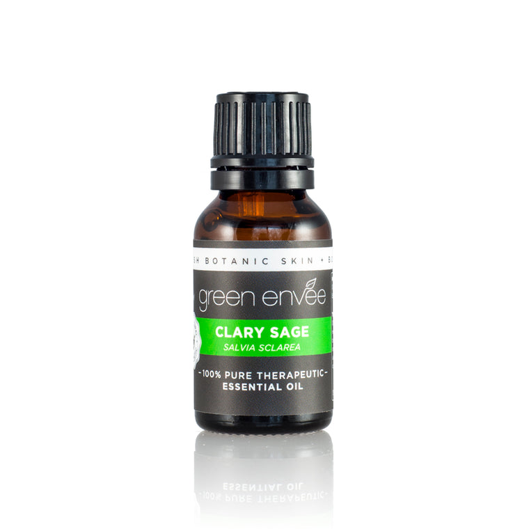 Green Envee CLARY SAGE (SALVIA SCLAREA) pure essential oil 15ML 有機快樂鼠尾草精油