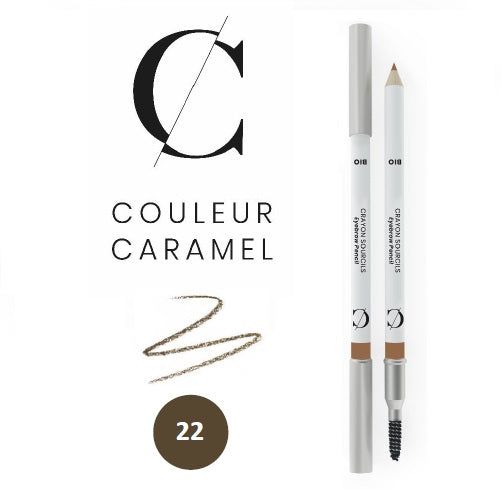 Couleur Caramel Eyebrow Pencil 有機眉筆連刷頭 (color 22) 1.2g