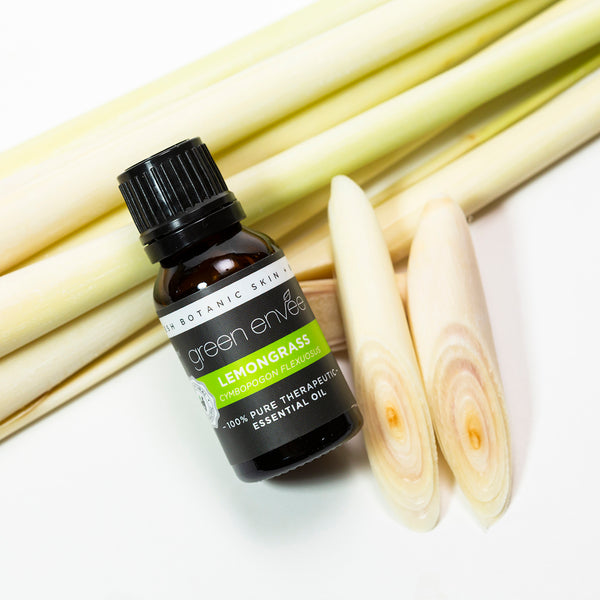 Green Envee LEMONGRASS pure essential oil 15ML 有機檸檬草精油