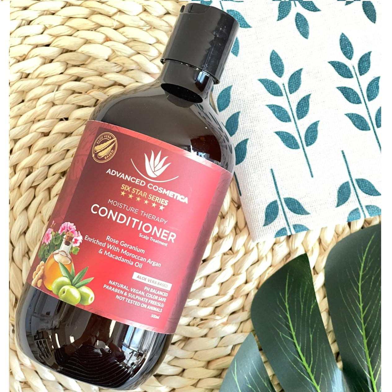 ADVANCED COSMETICA Six Star Series Natural Moisture Therapy Conditioner -  Moisture Therapy 6星系列天然護髮素 - 極潤修護 (500ml) (預購11月份)