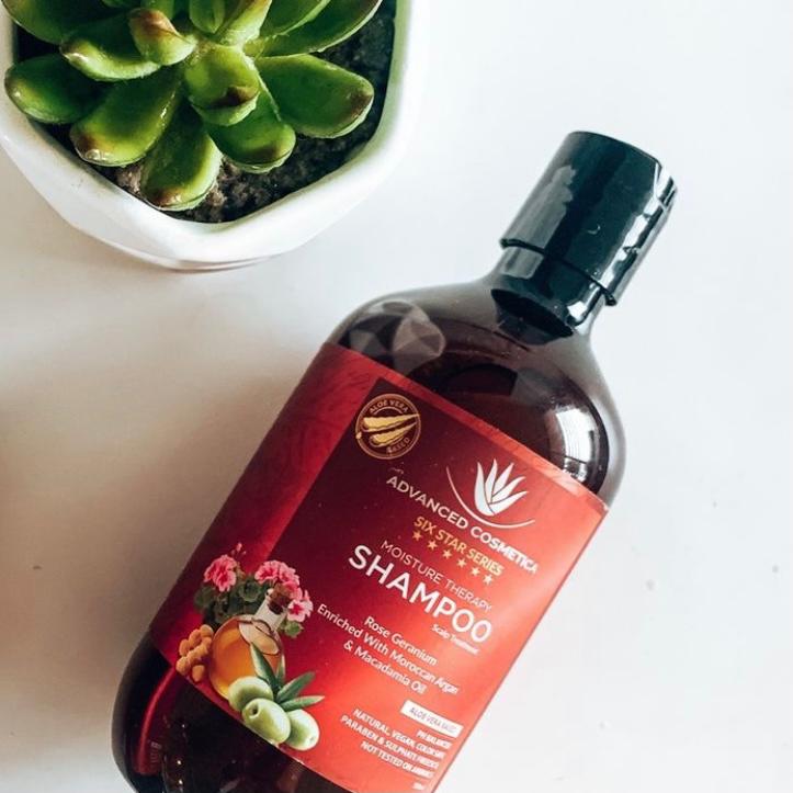 ADVANCED COSMETICA Six Star Series Natural Moisture Therapy Shampoo - Moisture Therapy 6星系列天然洗髮露 - 極潤修護 (500ml)- (預購11月份)