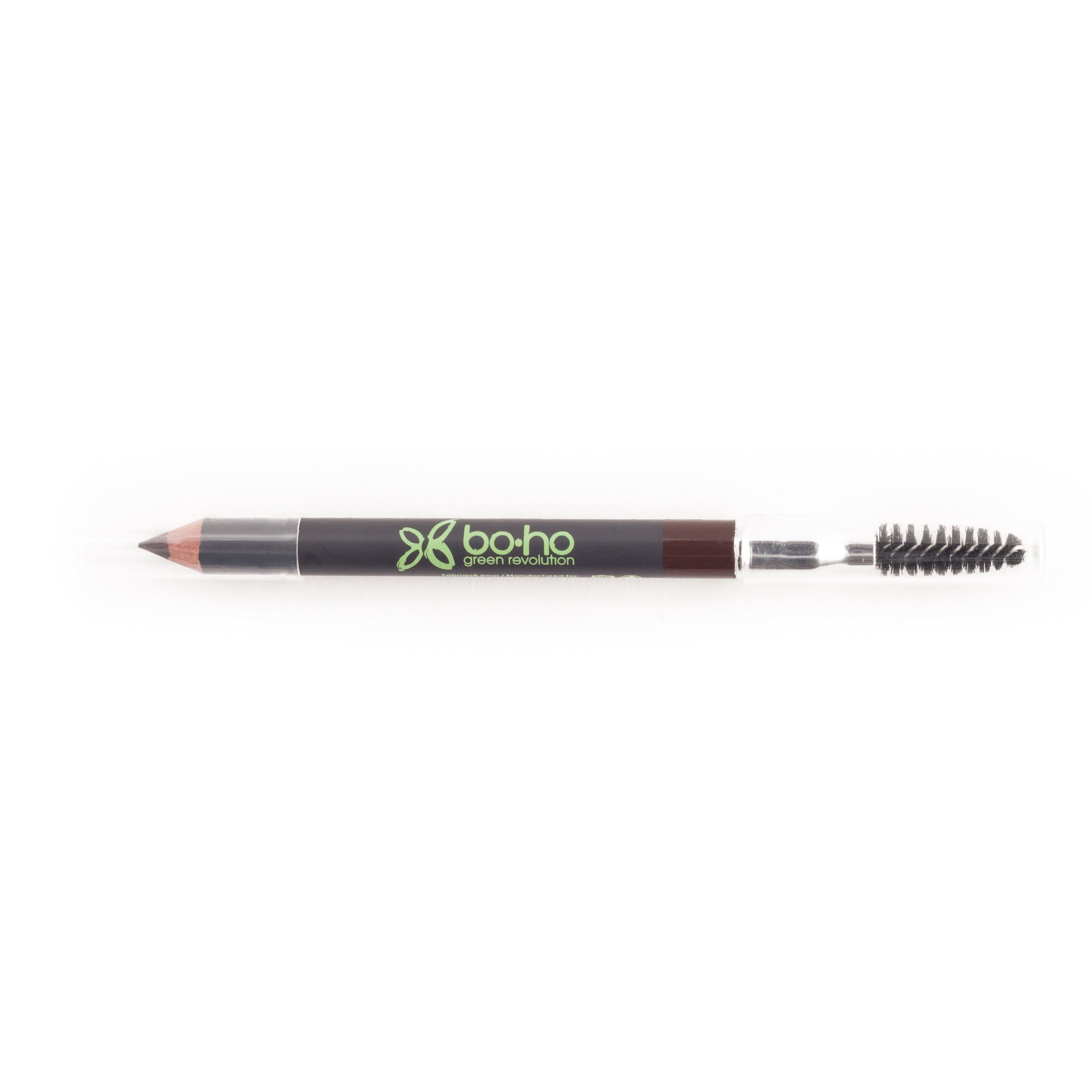 Boho Organic Eyebrow Pencil 有機自然眉筆連刷 - 01 Brun