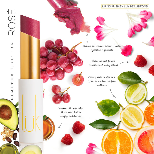 LÜK Lip Nourish - ROSE (Limited Edition) 限量玫瑰(3g)