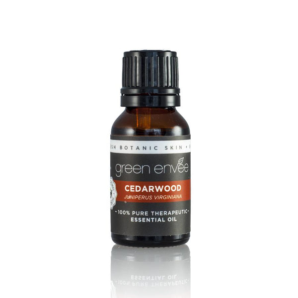 Green Envee CEDARWOOD pure essential oil 15ML 有機北非雪松精油