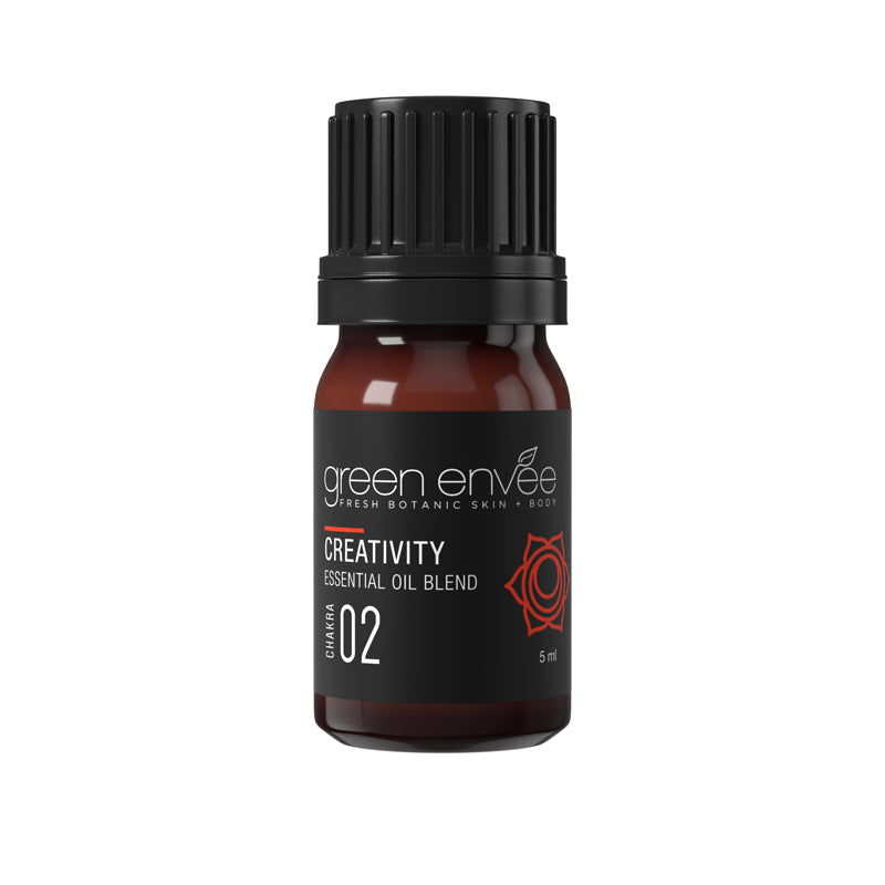 Green Envee 2ND CHAKRA (SACRAL) – CREATIVITY ESSENTIAL OIL BLEND 腹輪脈輪精油 (5ml)