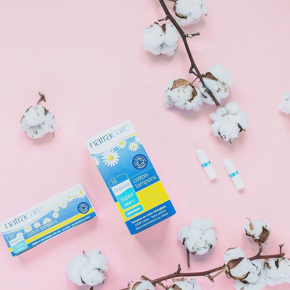 Natracare Tampons with applicator (Super, 16pcs) |Natracare有機衛生棉條 (導管量多型, 16條裝)