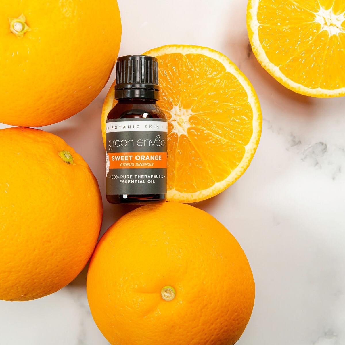 Green Envee SWEET ORANGE pure essential oil 15ML 有機甜橙精油