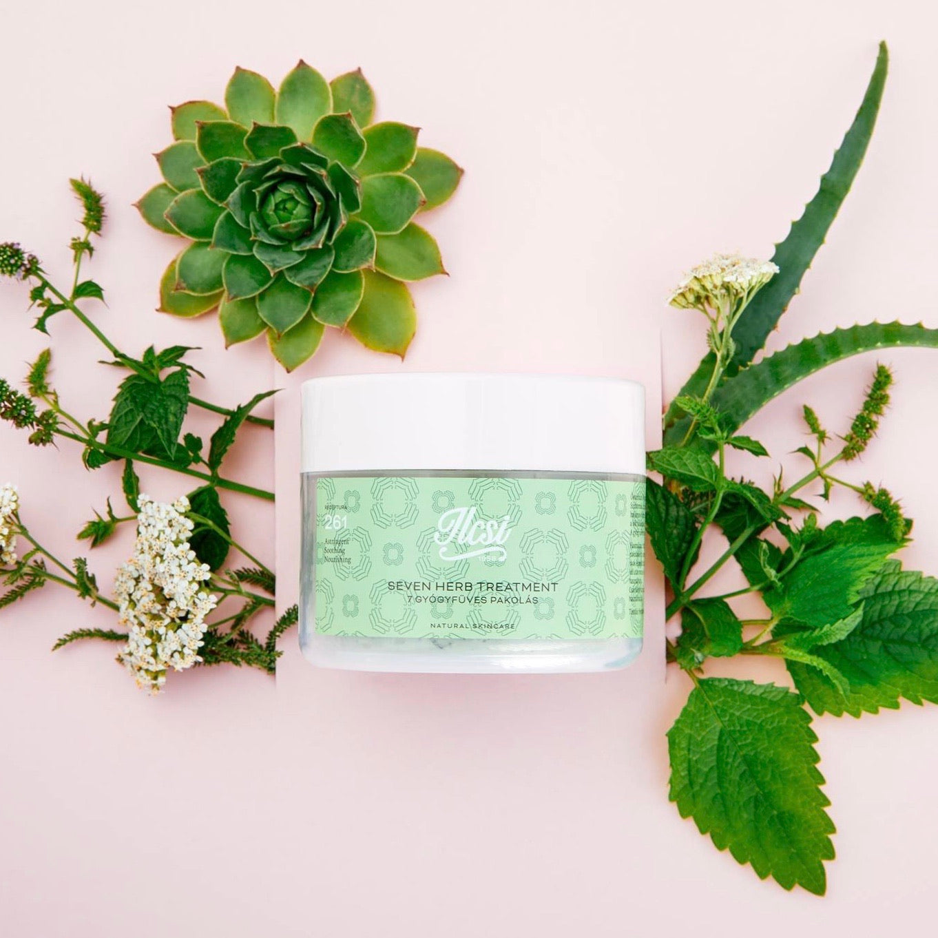 Ilcsi 261 Seven Herb Treatment 艾兒喜複合草本緊緻面膜 (50ml )