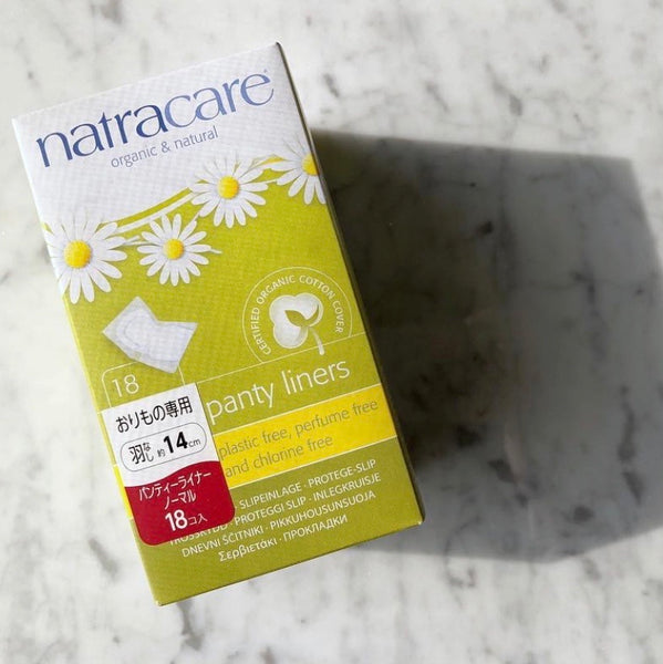 Natracare Panty Liners (Normal 18pcs)  有機棉護墊(18片)