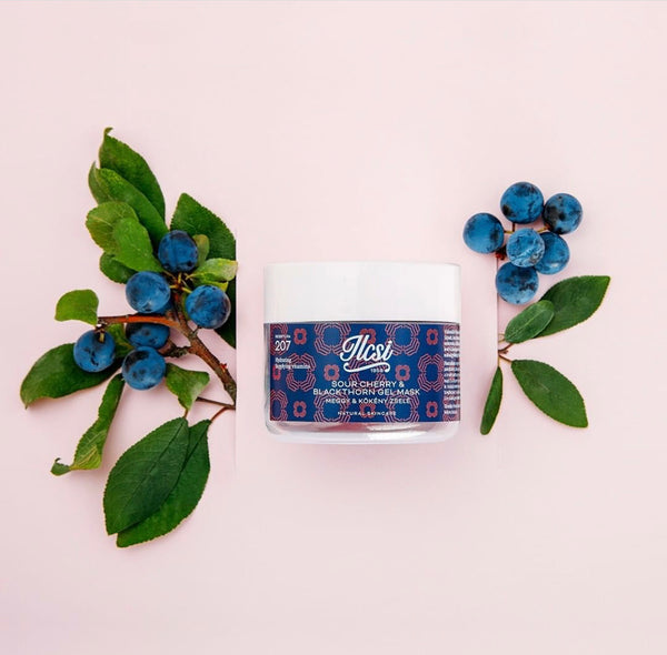 Ilcsi 207 Sour Cherry and Blackthorn Gel Mask 艾兒喜櫻桃刺李注養緊緻凝膠面膜 (125ml)