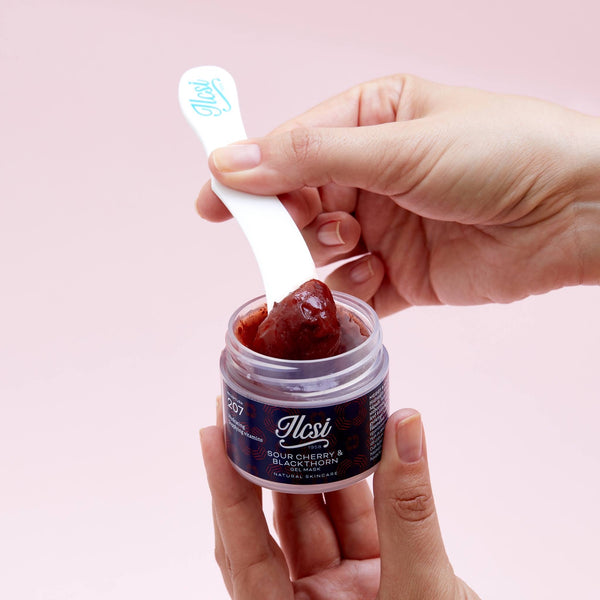 Ilcsi 207 Sour Cherry and Blackthorn Gel Mask 艾兒喜櫻桃刺李注養緊緻凝膠面膜 (125ml)